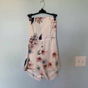 Strapless Romper